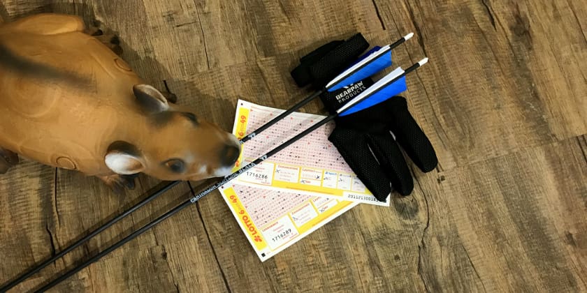Was Bogenschießen mit Lottospielen zu tun hat