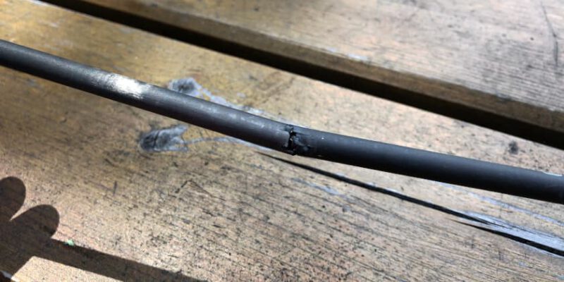 Gefahren durch beschädigte Pfeile